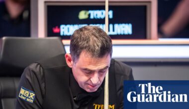 Ronnie O’Sullivan pulls out of snooker’s Masters on medical grounds | Ronnie O'Sullivan