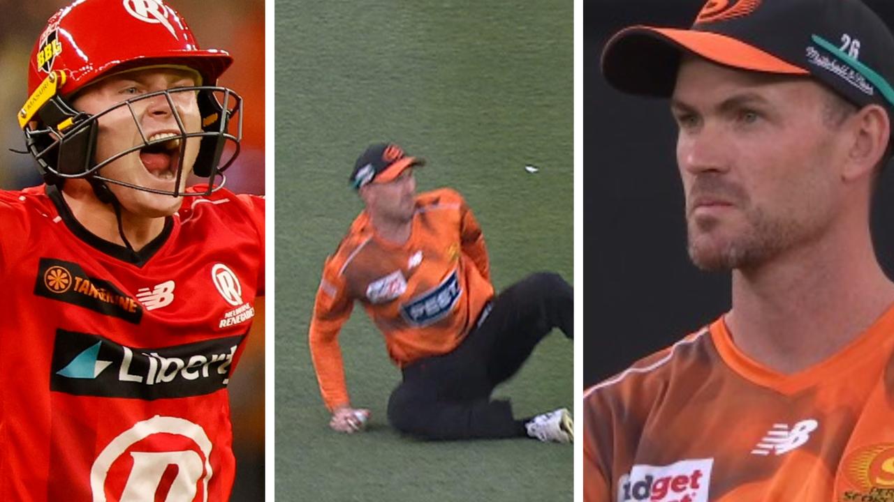 Ashton Turner catch, Oliver Peake, Melbourne Renegades defeat Perth Scorchers, controversy, hand touched the ground, what was said, third umpire ruling