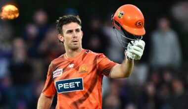 Aussie captain Mitch Marsh blasts century as Cooper Connolly falters hours after T20 World Cup squad named