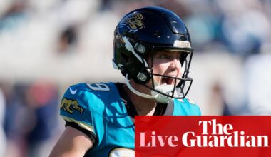 Saints v Falcons, Colts v Texans and Titans v Jaguars: NFL gameweek 18 updates – live | NFL