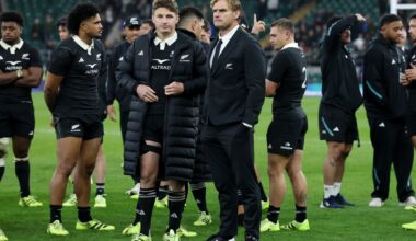 New Zealand Rugby confirms Scott Robertson's departure as All Blacks coach