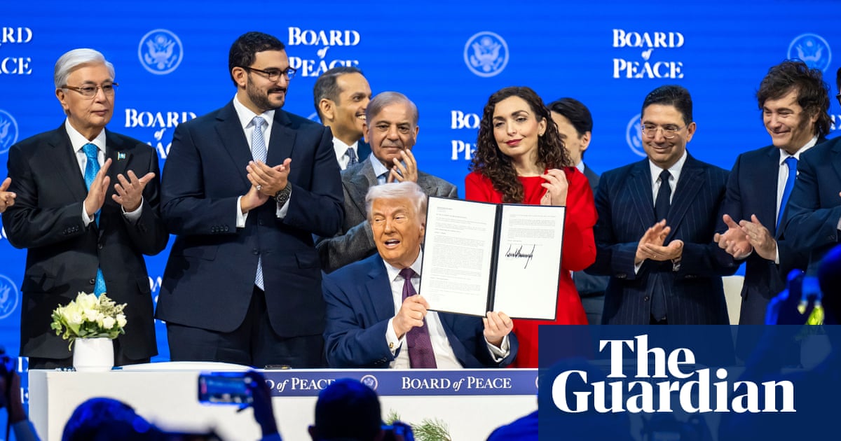 Trump news at a glance: president’s ‘board of peace’ takes shape | Trump administration