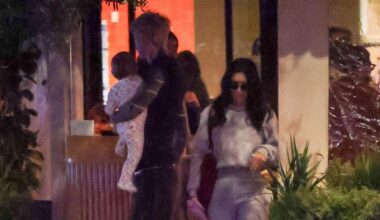 Machine Gun Kelly and Megan Fox spotted with baby daughter at Calabasas restaurant