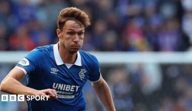 Kieran Dowell in action for Rangers