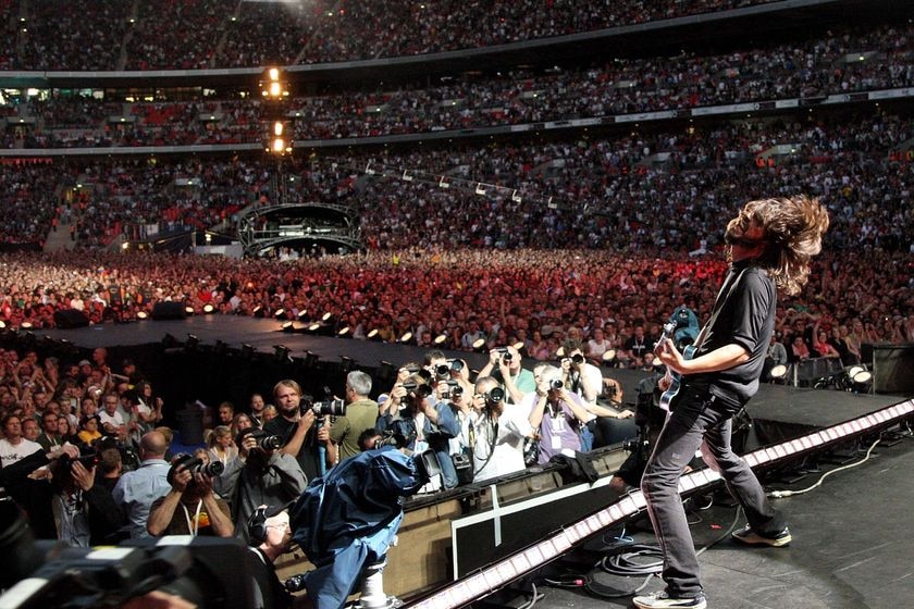 Dave Grohl at Live Earth