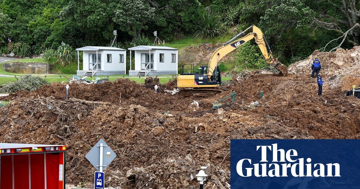 New Zealand landslide: rescue efforts called off for six people buried in disaster | New Zealand