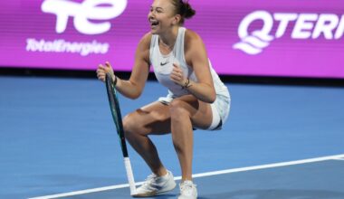 First big change in WTA's tennis ranking as Amanda Anisimova passes Coco Gauff in the top 3 -