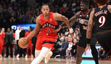 NBA roundup: Raptors' Scottie Barnes sinks game-winning free throw, 76ers in OT