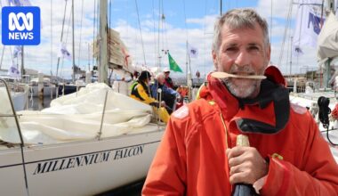 Millennium Falcon the last boat to finish the 80th Sydney to Hobart yacht race
