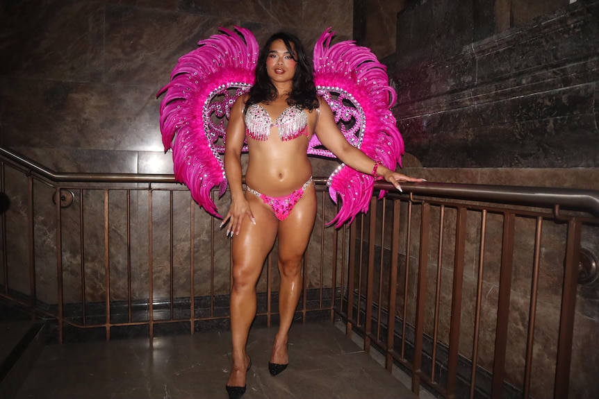 Lilo 007 puts on a fierce showing in the Victoria's Secret inspired European Runway category