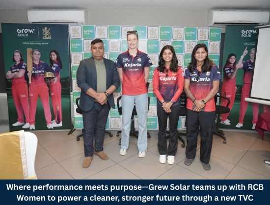 Grew Solar Unveils New Brand Film with RCB Women, Spotlighting Performance-Driven Clean Energy - Asia Pacific