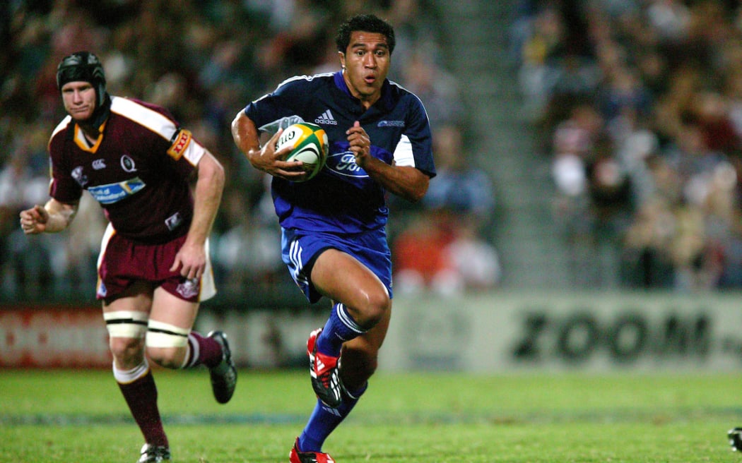 Mils Muliaina, Blues v Reds, 2004.