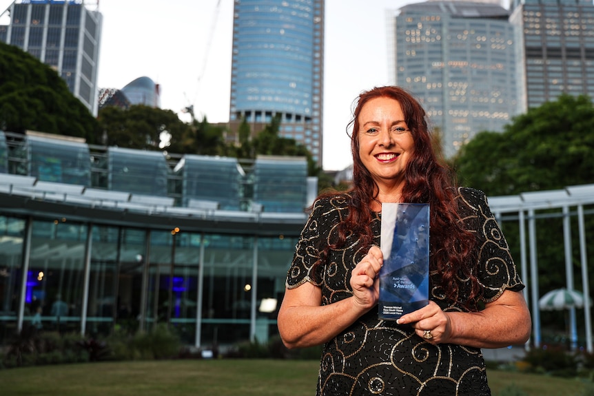 Theresa Mitchell was named 2026 Local Hero for NSW.