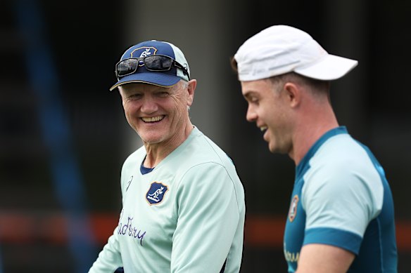 Joe Schmidt is respected by Wallabies players.