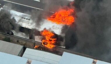 Power Street closed as smoke blankets Melbourne