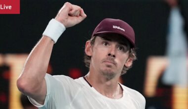 Alexander Bublik v Alex de Minaur, Aryna Sabalenka v Victoria Mboko, Carlos Alcaraz v Tommy Paul, Coco Gauff v Karolina Muchova, Daniil Medvedev v Learner Tien, day 8 scores, schedule, draw, times, how to watch