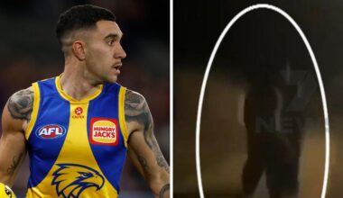 Tyler Brockman charged by WA police after injuring teenager in alleged street brawl, West Coast Eagles, video, latest news