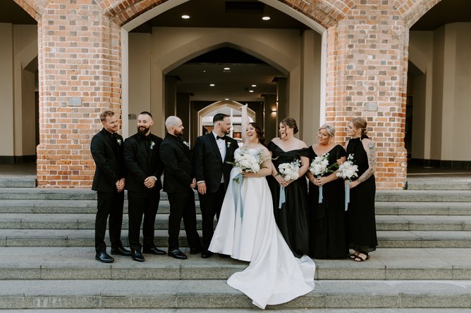 Perth CBD wedding of Samantha and Adam.