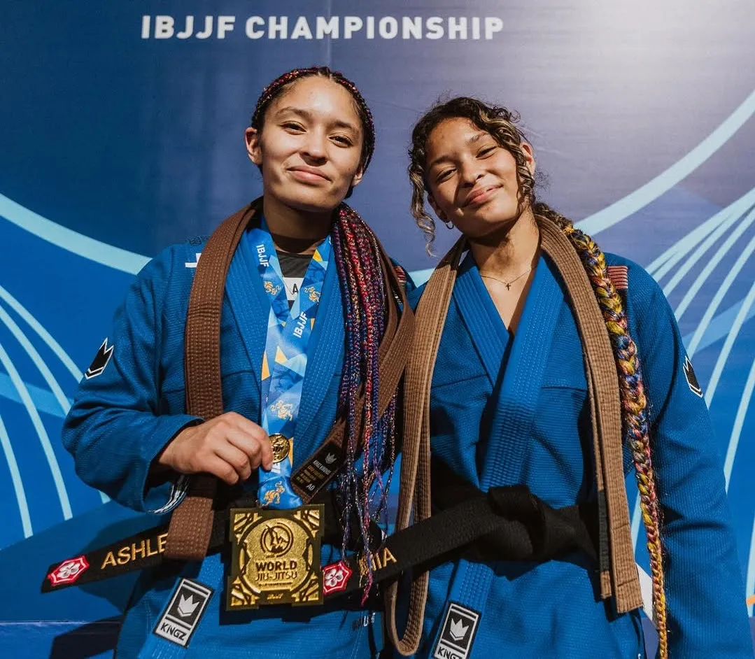 BJJ champs Ashlee Funegra and Mia Funegra