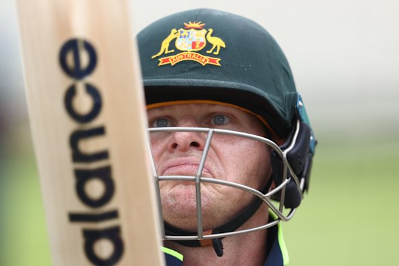 Steve Smith prepares for another SCG outing.