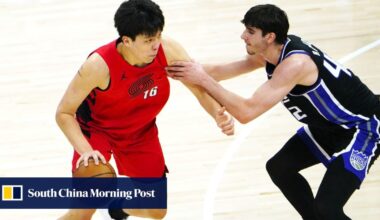 Chinese basketball prospect Yang Hansen makes NBA Rising Stars team at All-Star Weekend