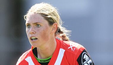 Maddie Studdon during her time at the Dragons. (AAP Image/Joel Carrett)