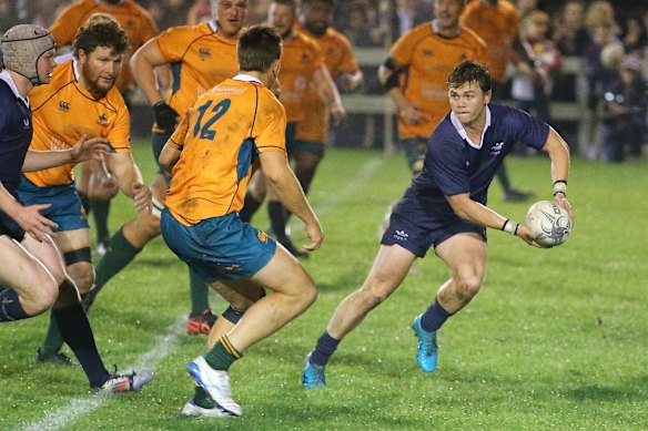 Oxford University skipper Jack Hamilton, an Australian studying neuroscience.