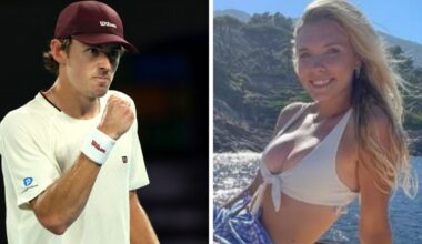 Alex de Minaur opens up on fiancé Katie Boulter relationship