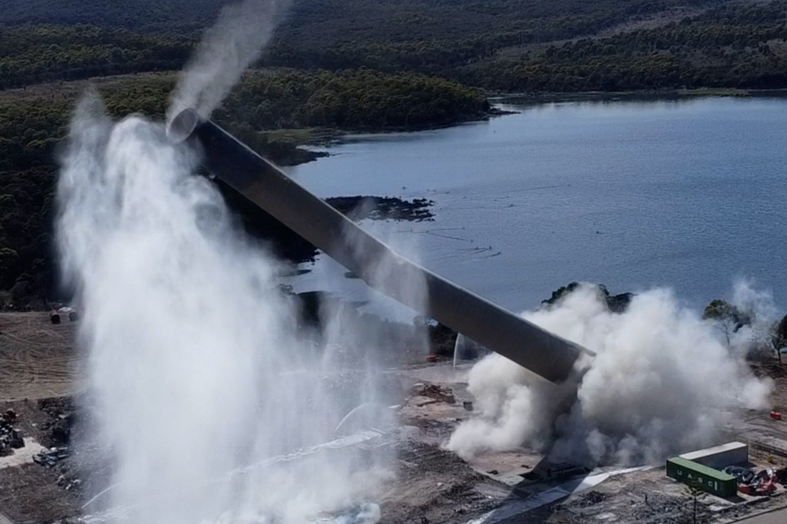 Hydro Tasmania completes final demolition at Bell Bay power station