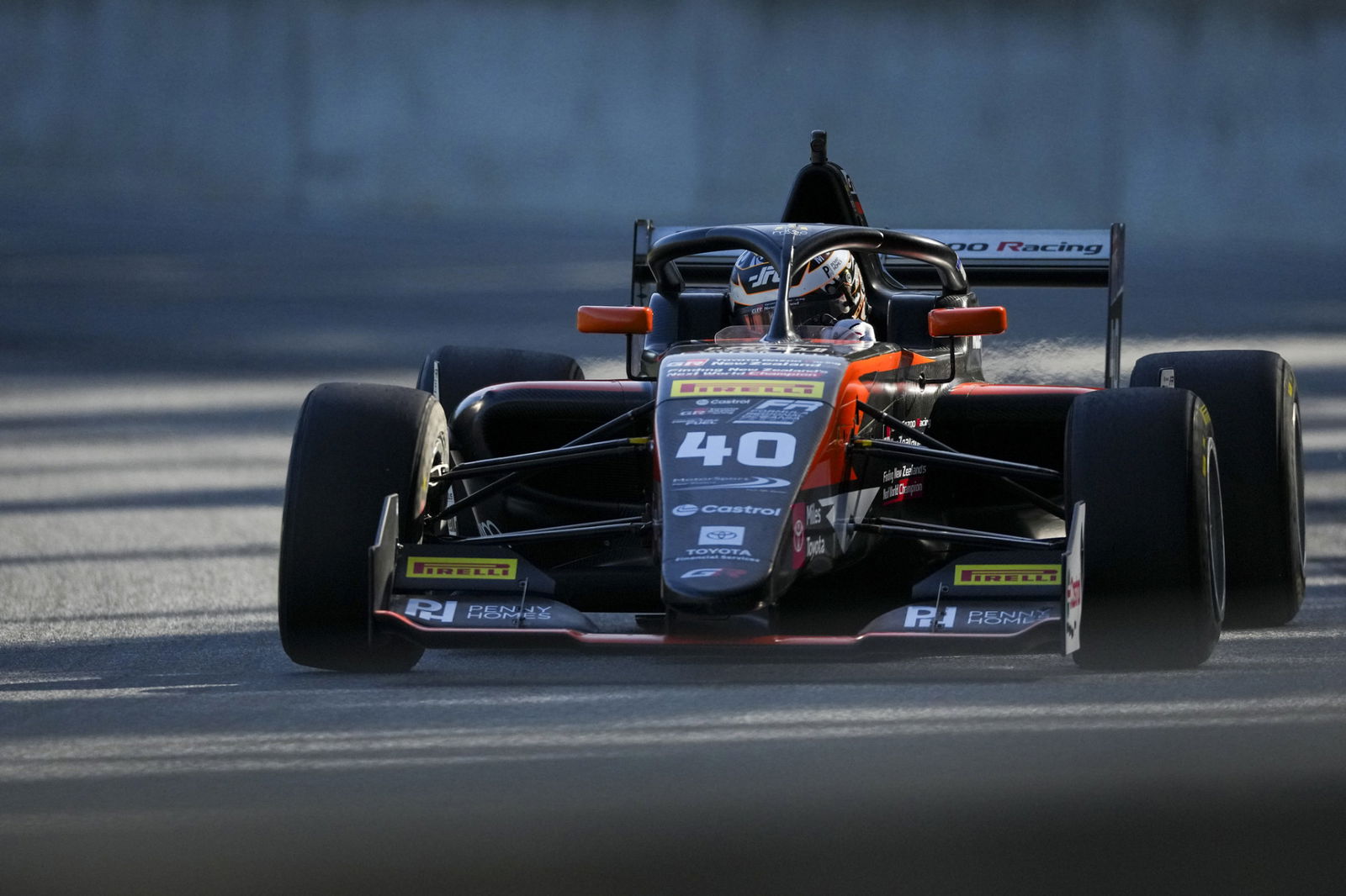 Wood qualifies second for New Zealand Grand Prix