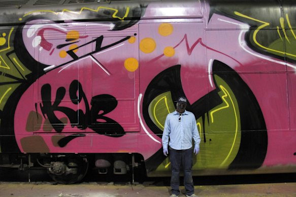 Work by graffiti writer MACH. 