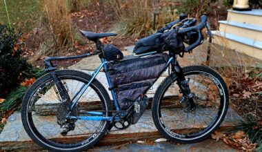 The bike Samer Abouhamad used for his global trips was parked at his home in Brookline last month.
