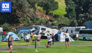 Several people missing after landslide hits Mount Maunganui campground in New Zealand