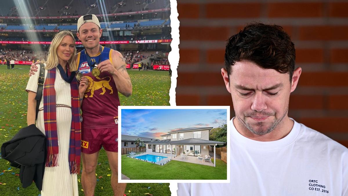 Lachie and Jules Neale could make close to $1 million profit on sale of dream family home in Brisbane after marriage breakdown