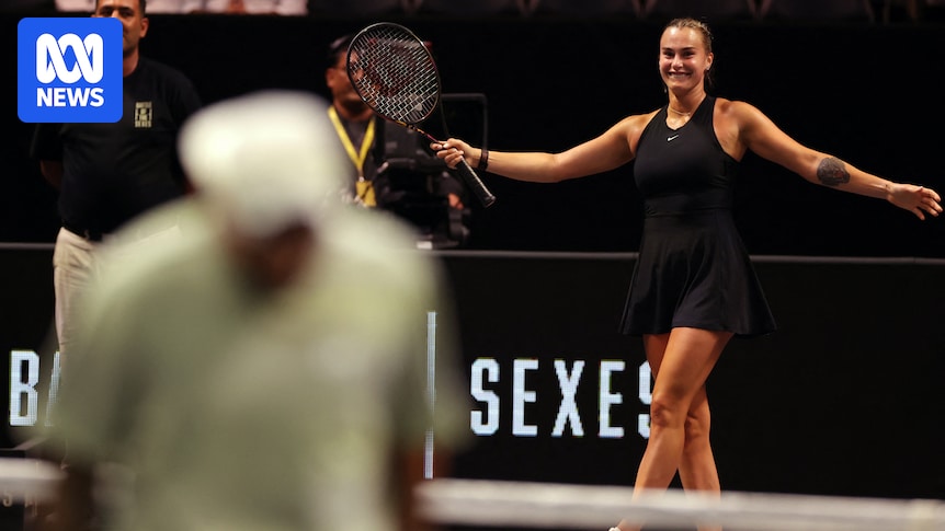 Aryna Sabalenka defends 'Battle of the Sexes' exhibition, wants to play Nick Kyrgios again