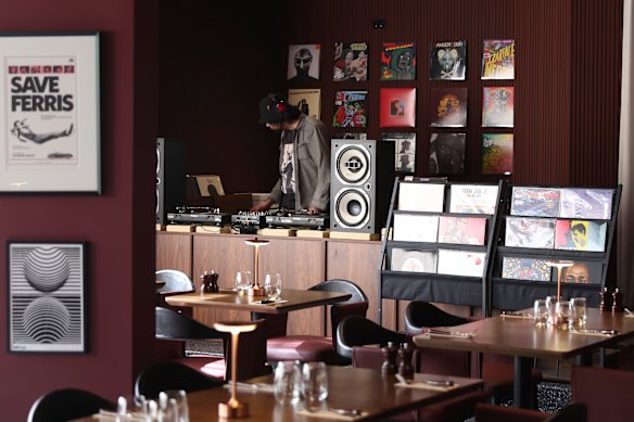 New Russell Street steakhouse Common Cuts is kitted out with DJ decks.