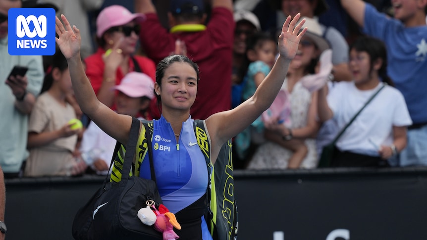 Philippines star Alexandra Eala sends Australian Open crowds into a frenzy