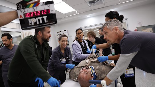 Behind the scenes of season two of The Pitt.