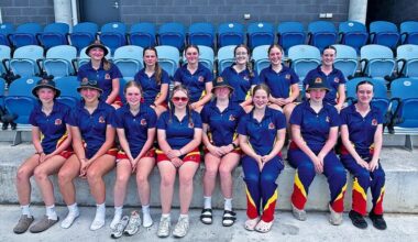 Sale Catholic College recently participated in the girls Marist Cricket Carnival for the first time ever. The competition was played at Assumption College in Kilmore.