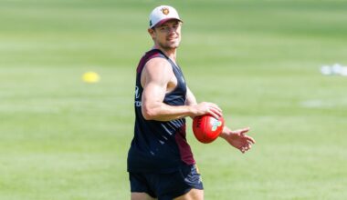 Chris Fagan addresses Lachie Neale trade speculation, separation from wife Jules, Lions star eligible for free agency