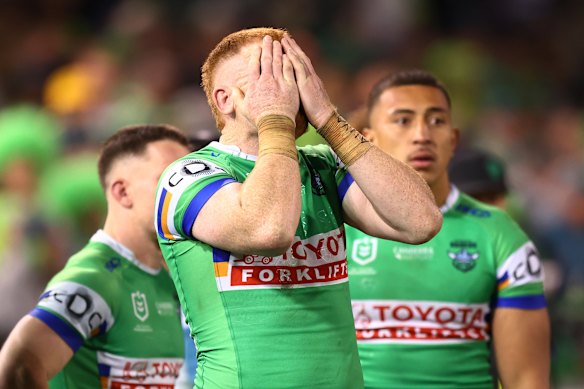 The Canberra Raiders won the minor premiership but lost both play-offs.