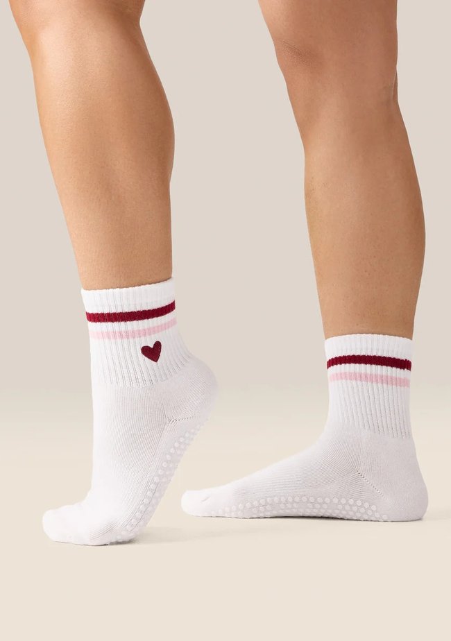 Move Active Crew Grip Socks, $22.95