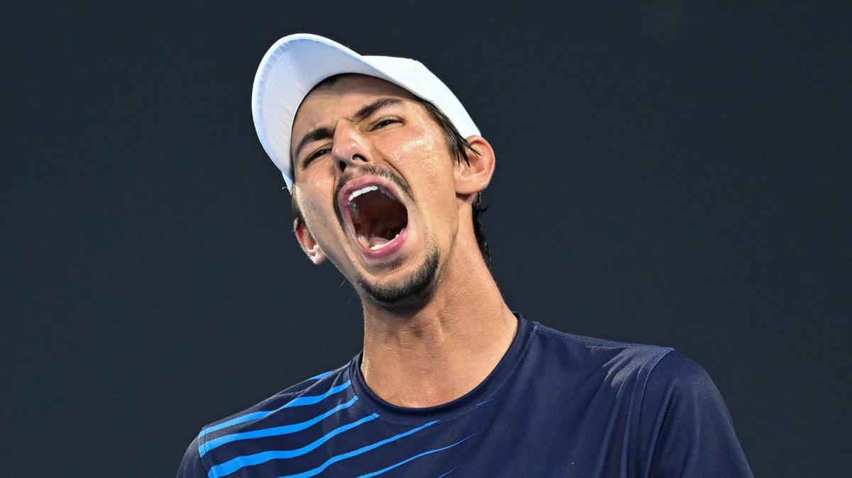 Struggling Australian tennis star Alexei Popyrin fails again in off-Broadway Challenger match against Ugo Blanchet