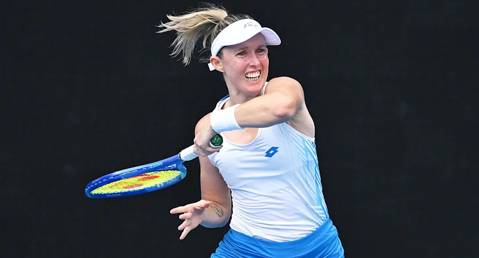 Storm Hunter was among a number of Aussie players to win through to the second round of Australian Open qualifying. Pic: Getty