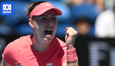 Talia Gibson moves through to Australian Open second round
