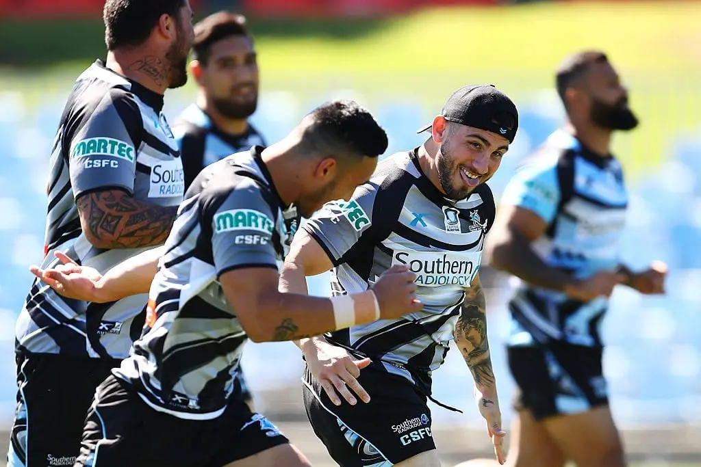 Cronulla Sharks Training Session