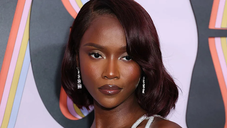 Ebony Riley at the Give Her FlowHERS Gala 2025 held at The Beverly Hilton on November 21, 2025 in Los Angeles, California. Photo by JC Olivera/Variety via Getty Images