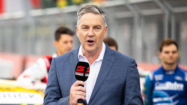 Veteran Supercars commentator Neil Crompton.