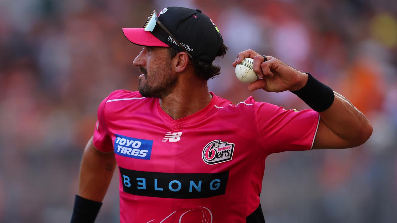 Mitchell Starc shoulder update, injury scare, Sydney Sixers vs Perth Scorchers, Big Bash finals, video