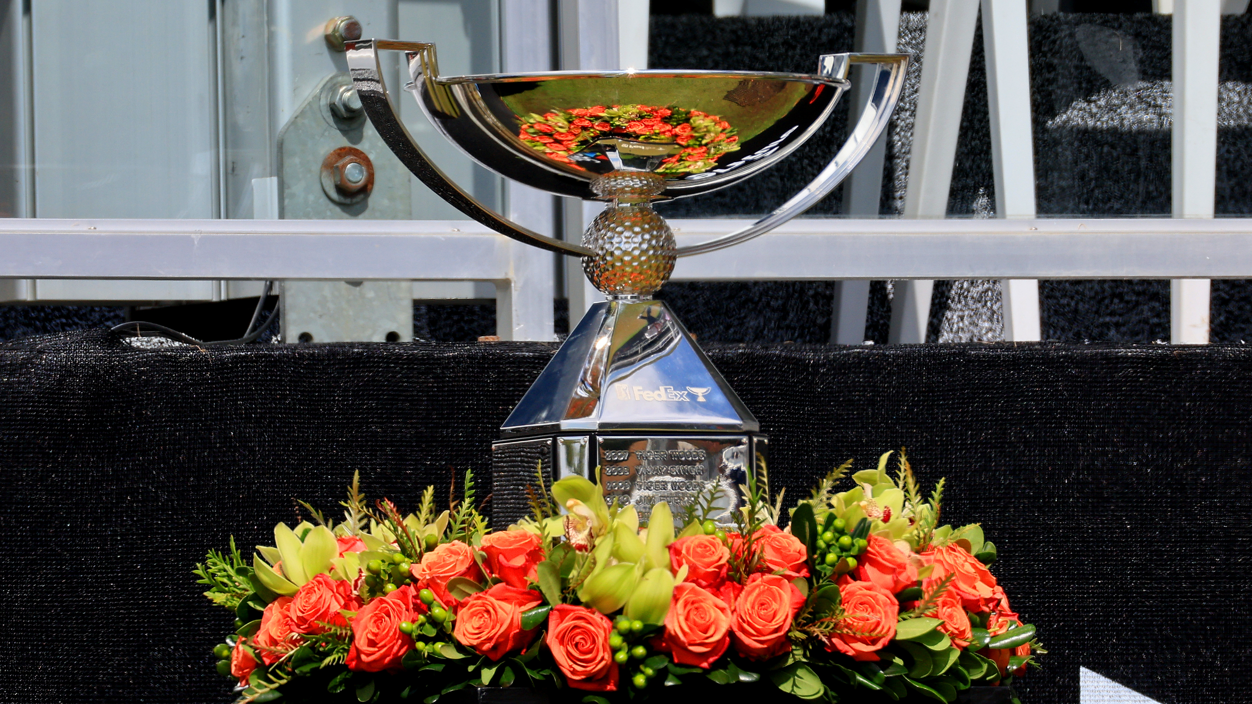 The FedEx Cup trophy